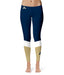 Akron Zips Vive La Fete Game Day Collegiate Ankle Color Block Women Blue Gold Yoga Leggings