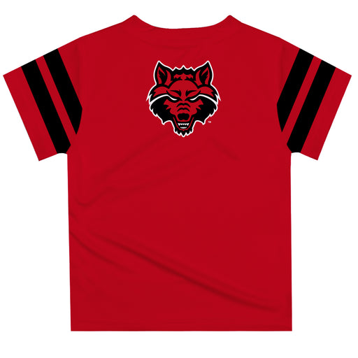 Arkansas State Red Wolves Red Short Sleeve Tee Shirt - Vive La Fête - Online Apparel Store