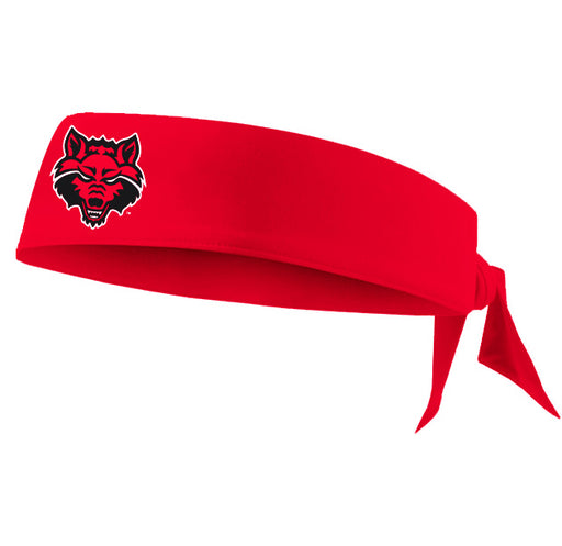 Arkansas State Red Wolves Vive La Fete Red Head Tie Bandana