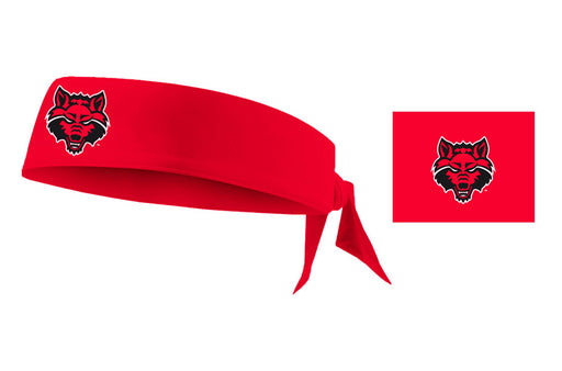 Arkansas State Red Wolves Vive La Fete Red Head Tie Bandana - Vive La Fête - Online Apparel Store