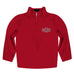 Arkansas State Red Wolves Vive La Fete Game Day Solid Red Quarter Zip Pullover Sleeves