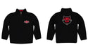 Arkansas State Red Wolves Vive La Fete Game Day Solid Black Quarter Zip Pullover Sleeves - Vive La Fête - Online Apparel Store