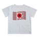 Arkansas State Red Wolves Vive La Fete White Art V1 Short Sleeve Tee Shirt