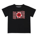Arkansas State Red Wolves Vive La Fete Black Art V1 Short Sleeve Tee Shirt