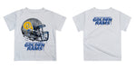 Albany State Rams ASU Original Dripping Football Helmet White T-Shirt by Vive La Fete - Vive La Fête - Online Apparel Store