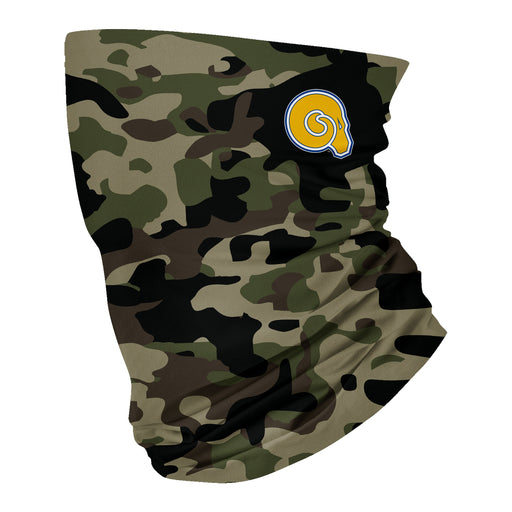 Albany State Rams Neck Gaiter Camo Green - Vive La Fête - Online Apparel Store