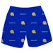 Albany State Rams ASU Vive La Fete Boys Game Day All Over Logo Elastic Waist Classic Play Blue Pull On Short - Vive La Fête - Online Apparel Store