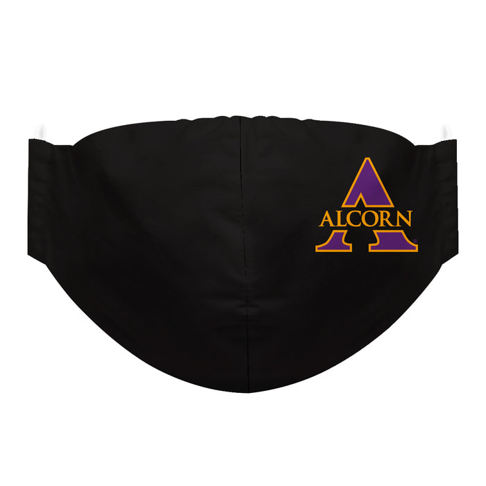 Alcorn State University Braves Face Mask Black Set of Three - Vive La Fête - Online Apparel Store