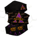 Alcorn State University Braves Face Mask Black Set of Three - Vive La Fête - Online Apparel Store