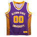 Alcorn State University Braves Vive La Fete Game Day Purple Boys Fashion Basketball Top