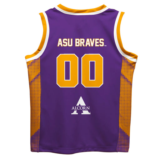Alcorn State University Braves Vive La Fete Game Day Purple Boys Fashion Basketball Top - Vive La Fête - Online Apparel Store
