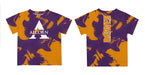 Alcorn State University Braves Vive La Fete Marble Boys Game Day Purple Short Sleeve Tee - Vive La Fête - Online Apparel Store