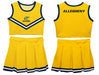 Allegheny Gators Vive La Fete Game Day Yellow Sleeveless Chearleader Set - Vive La Fête - Online Apparel Store