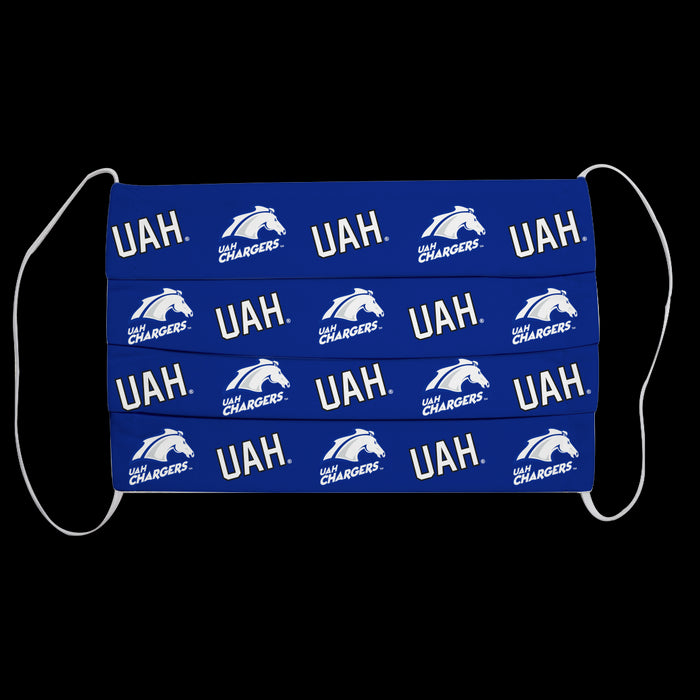 Alabama at Huntsville Chargers 3 Ply Face Mask 3 Pack Game Day Collegiate Unisex Face Covers Reusable Washable - Vive La Fête - Online Apparel Store