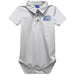 Alabama at Huntsville Chargers Embroidered White Solid Knit Polo Onesie