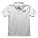 Alabama at Huntsville Chargers Embroidered White Short Sleeve Polo Box Shirt