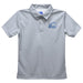 UAH Chargers Embroidered Gray Short Sleeve Polo Box Shirt