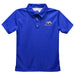 UAH Chargers Embroidered Royal Short Sleeve Polo Box Shirt