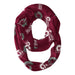Little Rock Trojans UALR Vive La Fete Repeat Logo Game Day Collegiate Women Light Weight Ultra Soft Infinity Scarf