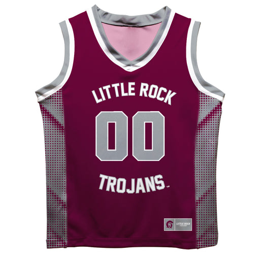 UA Little Rock Trojans UALR Vive La Fete Game Day Maroon Boys Fashion Basketball Top