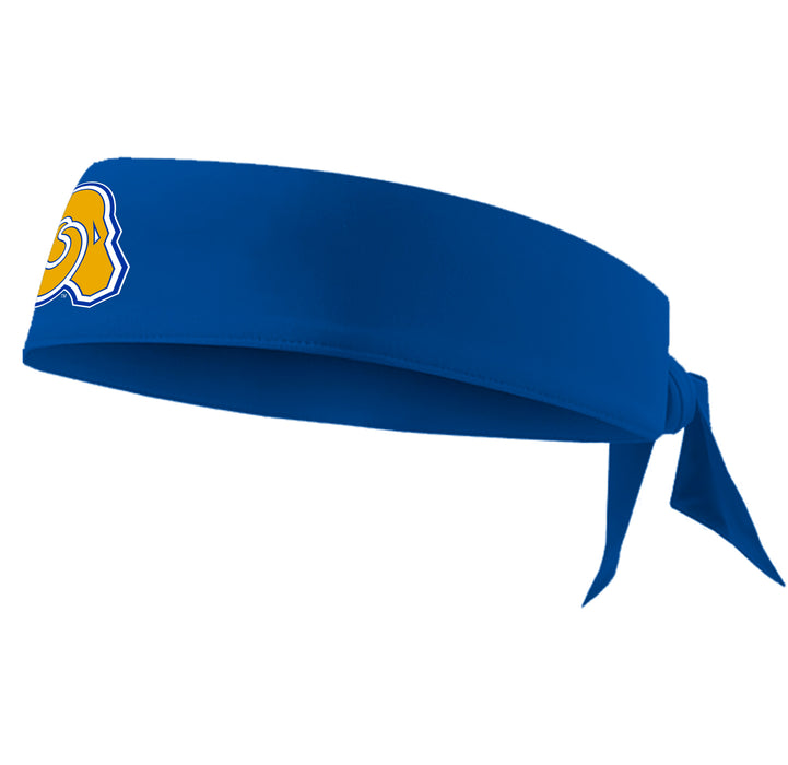Albany State Rams Vive La Fete Blue Head Tie Bandana