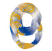 Albany State Rams Vive La Fete All Over Logo Game Day Collegiate Women Ultra Soft Knit Infinity Scarf