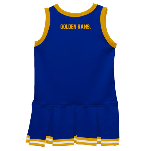 Albany State Rams Vive La Fete Game Day Blue Sleeveless Cheerleader Dress - Vive La Fête - Online Apparel Store