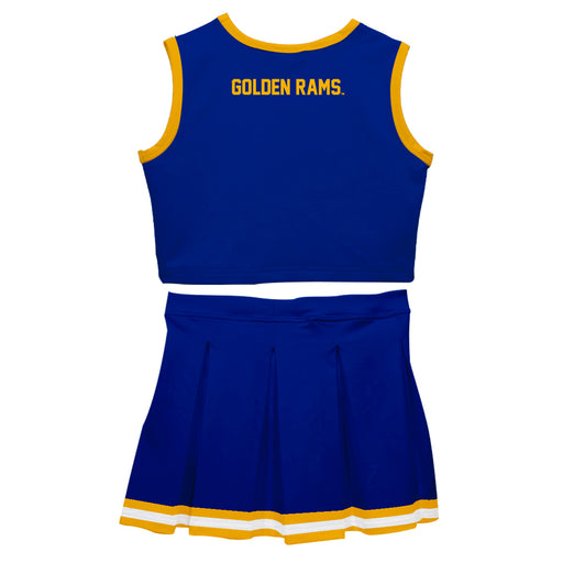 Albany State Rams Vive La Fete Game Day Blue Sleeveless Cheerleader Set - Vive La Fête - Online Apparel Store