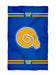 Albany State Rams Vive La Fete Game Day Absorbent Premium Blue Beach Bath Towel 31 x 51 Logo and Stripes