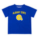 Albany State Rams Vive La Fete Boys Game Day V2 Blue Short Sleeve Tee Shirt