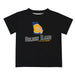 Albany State Rams Vive La Fete State Map Black Short Sleeve Tee Shirt