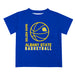 Albany State Rams Vive La Fete Basketball V1 Blue Short Sleeve Tee Shirt