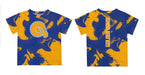 Albany State Rams ASU Vive La Fete Marble Boys Game Day Blue Short Sleeve Tee - Vive La Fête - Online Apparel Store