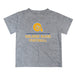 Albany State Rams Vive La Fete Football V1 Gray Short Sleeve Tee Shirt