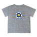 Albany State Rams Vive La Fete  Gray Art V1 Short Sleeve Tee Shirt