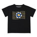 Albany State Rams Vive La Fete Black Art V1 Short Sleeve Tee Shirt
