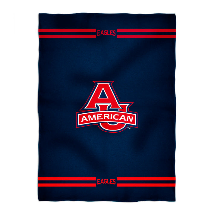 American University Eagles Blanket Navy - Vive La Fête - Online Apparel Store