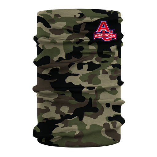 American University Eagles Neck Gaiter Camo Green - Vive La Fête - Online Apparel Store