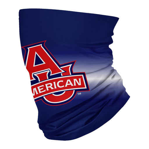 American University Eagles Neck Gaiter Degrade Blue And White - Vive La Fête - Online Apparel Store