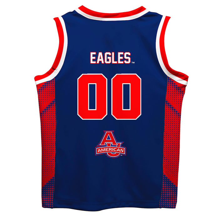 American University Eagles Vive La Fete Game Day Red Boys Fashion Basketball Top - Vive La Fête - Online Apparel Store