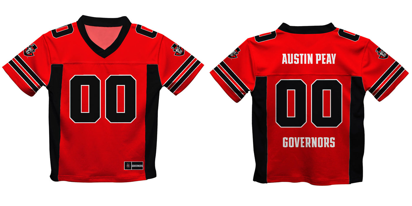Austin Peay State University Governors Vive La Fete Game Day Red Boys Fashion Football T-Shirt - Vive La Fête - Online Apparel Store