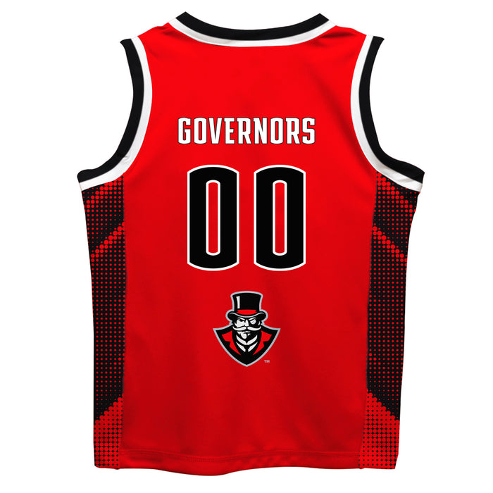Austin Peay State University Governors Vive La Fete Game Day Red Boys Fashion Basketball Top - Vive La Fête - Online Apparel Store