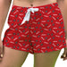 Austin Peay Governors Vive La Fete Game Day All Over Logo Women Red Lounge Shorts