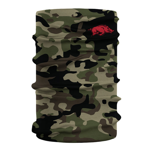 Arkansas Razorbacks Vive La Fete Camo Collegiate Face Cover Soft Camouflage Four Way Stretch Neck Gaiter