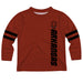 Arkansas Razorbacks Stripes Red Long Sleeve Tee Shirt - Vive La Fête - Online Apparel Store