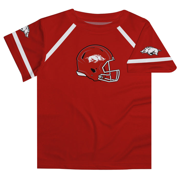 Arkansas Red Boys Tee Shirt Short Sleeve - Vive La Fête - Online Apparel Store