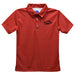 Arkansas Razorbacks Embroidered Red Short Sleeve Polo Box Shirt