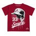 MLB Players Association Drew Smyly Arkansas Razorbacks MLBPA Officially Licensed by Vive La Fete Dripping T-Shirt
