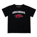 Arkansas Razorbacks Vive La Fete Boys Game Day V2 Black Short Sleeve Tee Shirt