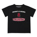 Arkansas Razorbacks Vive La Fete Boys Game Day V3 Black Short Sleeve Tee Shirt